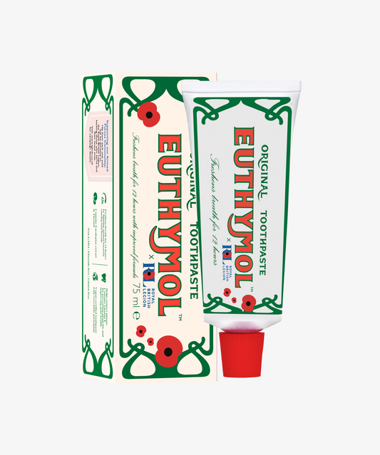 Euthymol Original Toothpaste - Poppy Edition