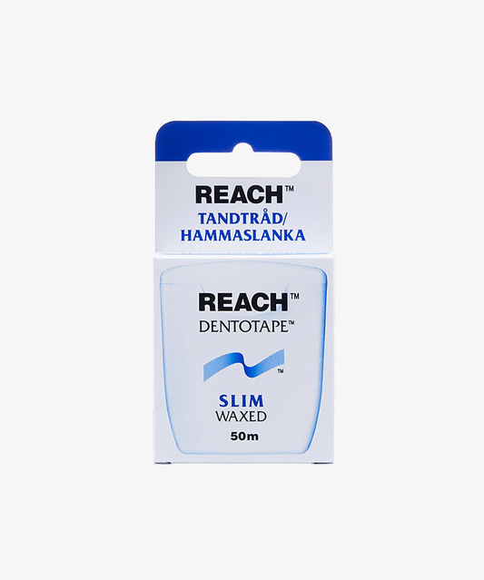 REACH Dentotape Slim Waxed Floss 50m