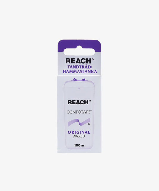 REACH Dentotape Original Waxed Floss 100m