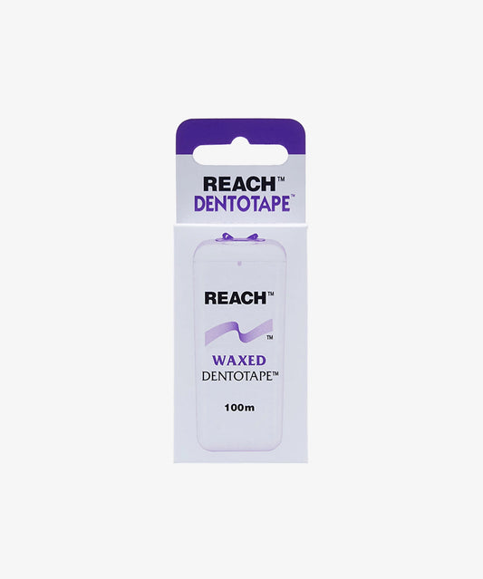 REACH Dentotape Waxed Floss 100m (Benelux)